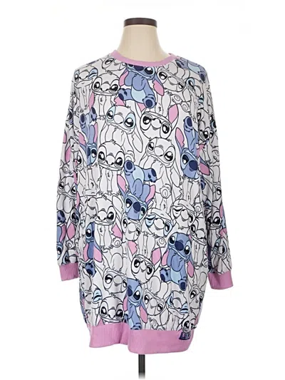 Pre-owned Disney Pullover Sweater In Purple