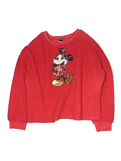 Pre-owned Disney Kids' Pullover Sweater In Red