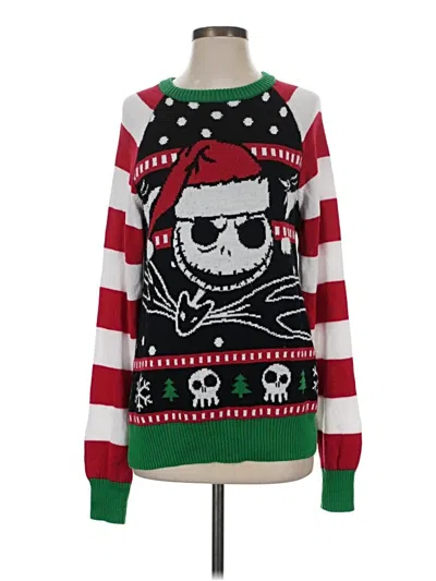 Pre-owned Disney Pullover Sweater In Red