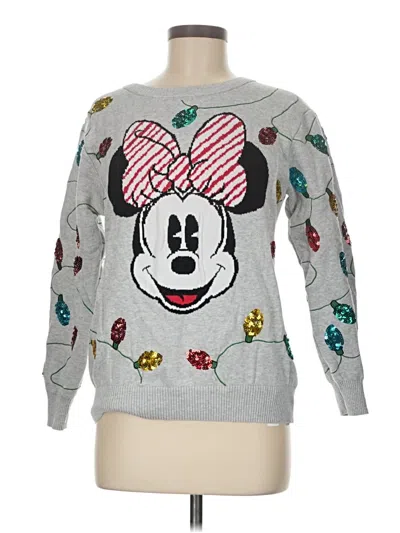 Pre-owned Disney Pullover Sweater In Silver