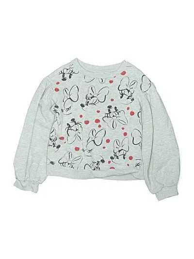 Pre-owned Disney Kids' Pullover Sweater In Silver