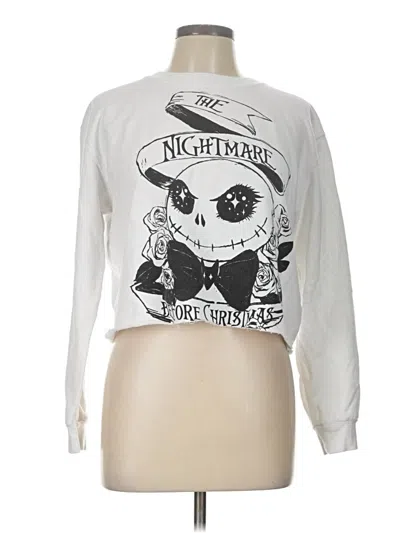 Pre-owned Disney Pullover Sweater In Silver