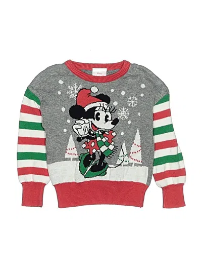 Pre-owned Disney Babies' Pullover Sweater In Silver