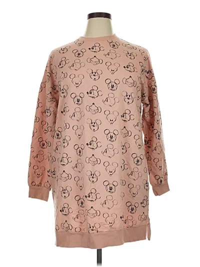Pre-owned Disney Pullover Sweater In Tan