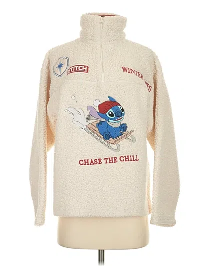 Pre-owned Disney Pullover Sweater In White