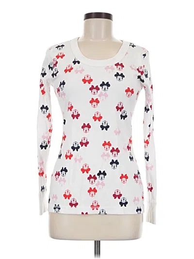 Pre-owned Disney Pullover Sweater In White