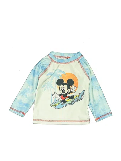 Pre-owned Disney Babies' Rash Guard In Blue