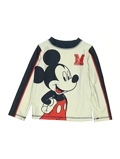 Pre-owned Disney Kids' Rash Guard In Green