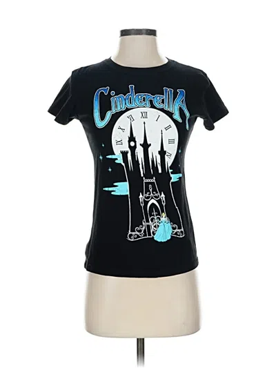 Pre-owned Disney Short Sleeve T-shirt In Black