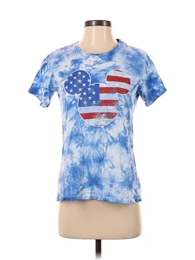 Pre-owned Disney Short Sleeve T-shirt In Blue
