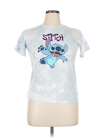 Pre-owned Disney Short Sleeve T-shirt In Blue
