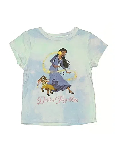 Pre-owned Disney Kids' Short Sleeve T-shirt In Blue