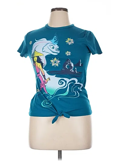 Pre-owned Disney Short Sleeve T-shirt In Blue