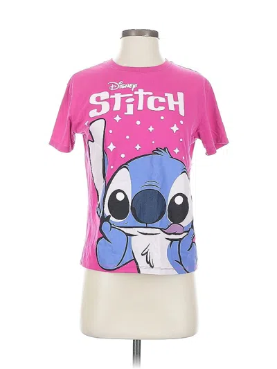 Pre-owned Disney Short Sleeve T-shirt In Pink