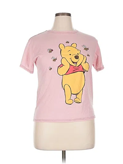 Pre-owned Disney Short Sleeve T-shirt In Pink