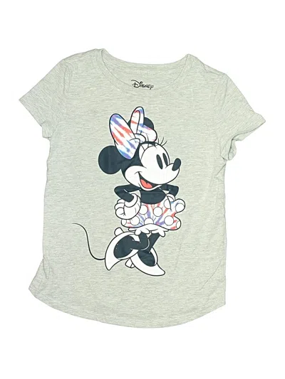 Pre-owned Disney Kids' Short Sleeve T-shirt In Silver