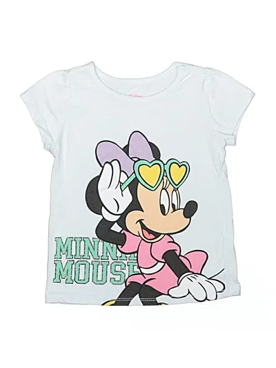 Pre-owned Disney Kids' Short Sleeve T-shirt In Silver
