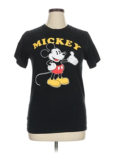 Pre-owned Disney Short Sleeve T-shirt In Black