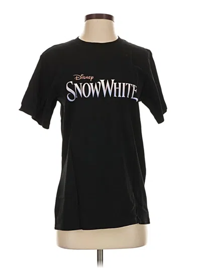 Pre-owned Disney Short Sleeve T-shirt In Black