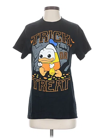 Pre-owned Disney Short Sleeve T-shirt In Black