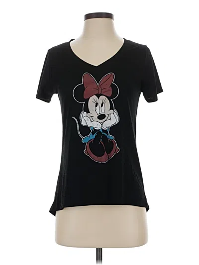 Pre-owned Disney Short Sleeve T-shirt In Black