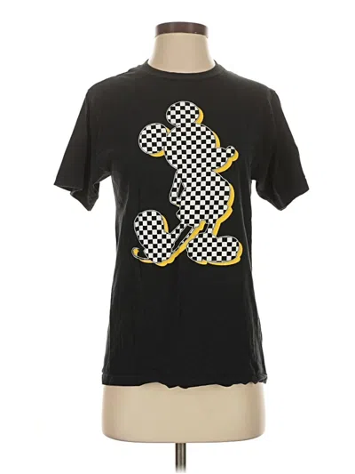 Pre-owned Disney Short Sleeve T-shirt In Black