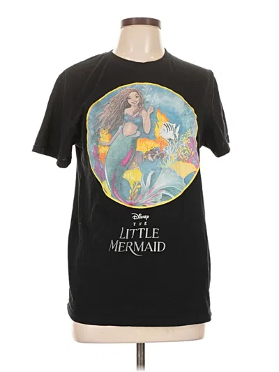 Pre-owned Disney Short Sleeve T-shirt In Black