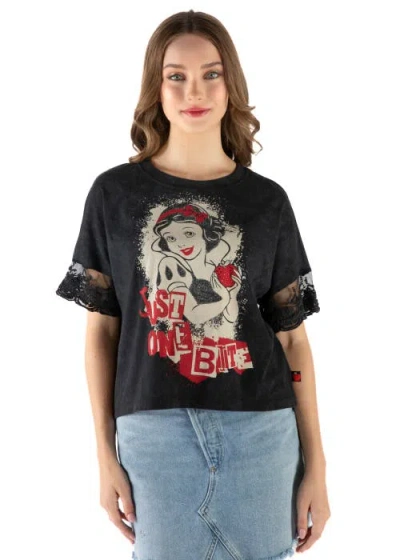Disney Short Sleeve T-shirt In Black