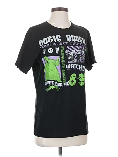 Pre-owned Disney Short Sleeve T-shirt In Black
