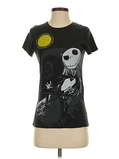 Pre-owned Disney Short Sleeve T-shirt In Black