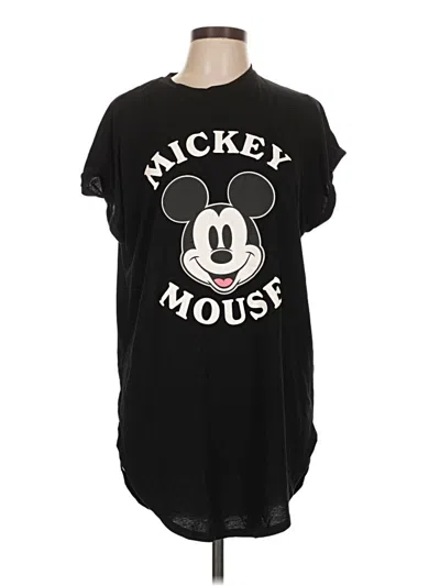 Pre-owned Disney Short Sleeve T-shirt In Black