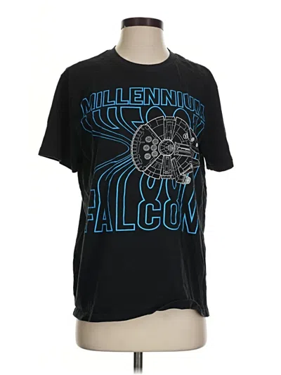 Pre-owned Disney Short Sleeve T-shirt In Black