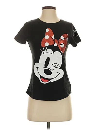 Pre-owned Disney Short Sleeve T-shirt In Black