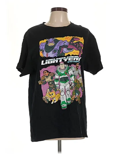 Pre-owned Disney Short Sleeve T-shirt In Black