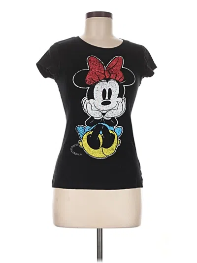 Pre-owned Disney Short Sleeve T-shirt In Black