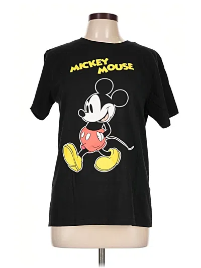 Pre-owned Disney Short Sleeve T-shirt In Black