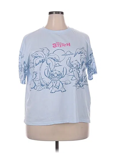Pre-owned Disney Short Sleeve T-shirt In Blue