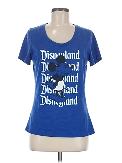 Pre-owned Disney Short Sleeve T-shirt In Blue