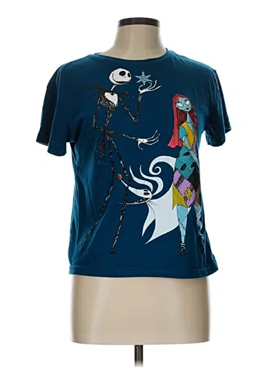 Pre-owned Disney Short Sleeve T-shirt In Blue