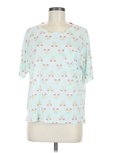 Pre-owned Disney Short Sleeve T-shirt In Blue