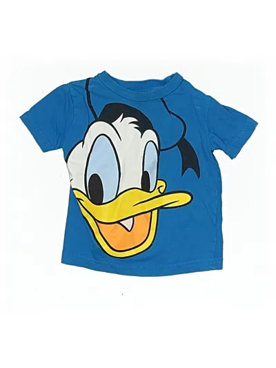 Pre-owned Disney Kids' Short Sleeve T-shirt In Blue