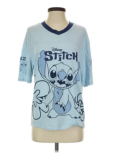 Pre-owned Disney Short Sleeve T-shirt In Blue