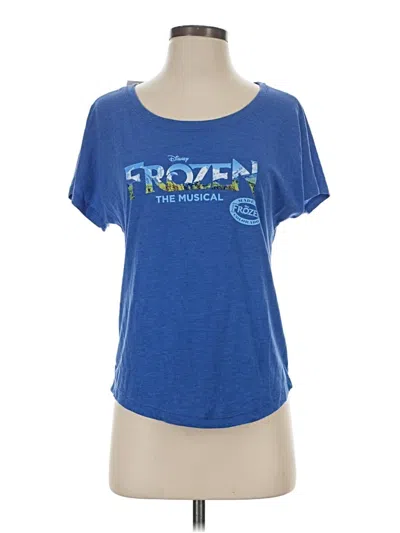 Pre-owned Disney Short Sleeve T-shirt In Blue