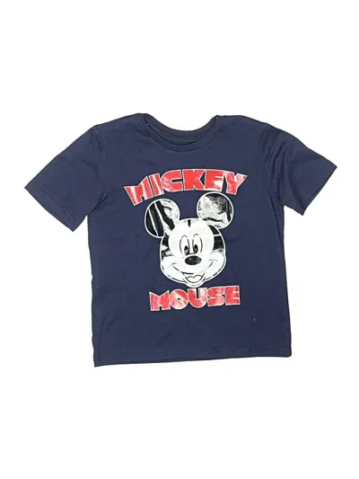 Pre-owned Disney Kids' Short Sleeve T-shirt In Blue