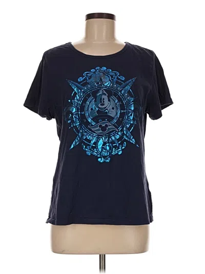 Pre-owned Disney Short Sleeve T-shirt In Blue