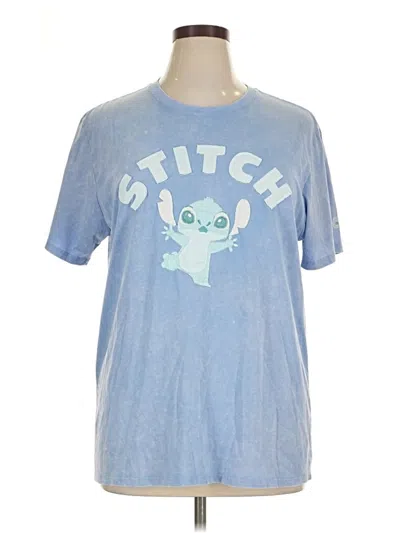 Pre-owned Disney Short Sleeve T-shirt In Blue