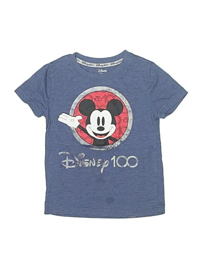Pre-owned Disney Kids' Short Sleeve T-shirt In Blue
