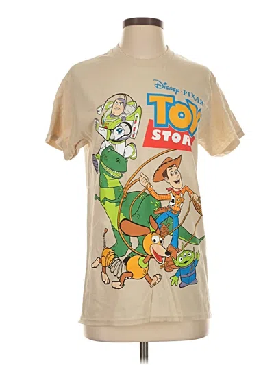Pre-owned Disney Short Sleeve T-shirt In Brown