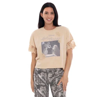 Disney Short Sleeve T-shirt In Brown