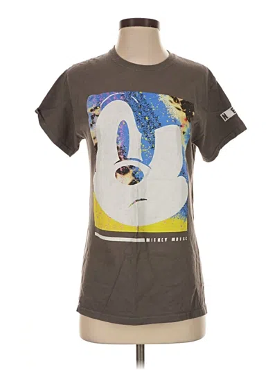 Pre-owned Disney Short Sleeve T-shirt In Brown